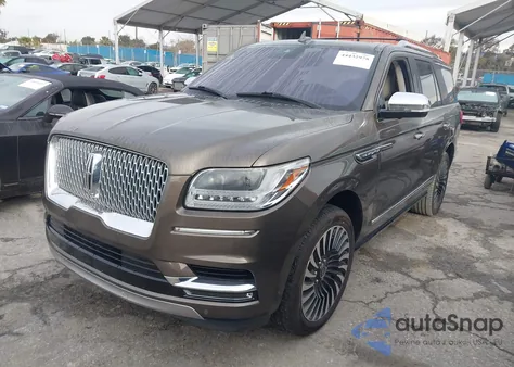 2018 Lincoln Navigator Black Label z USA, uszkodzony, nr VIN 5LMJJ2TT0JEL10049